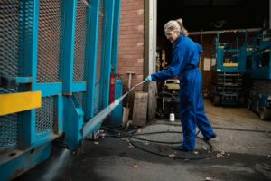 Pressure Washing for Chandler Warehouse